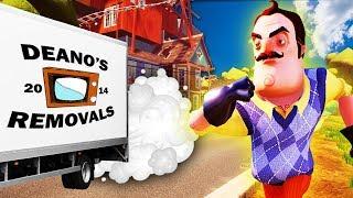 STEAL THE NEIGHBORS TVs | Hello Neighbor Beta (Hello Neighbor Challenge) Hello Neighbor Stealing