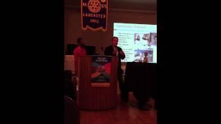 Imagine Missions:  Walt & Alex presenting to the Lancaster Rotary