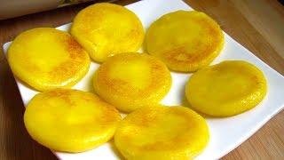 The best way to eat potatoes + glutinous rice flour, sweet and brushed