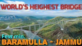 Chenab Bridge I Heighest Railbridge I latest update I complete Detail