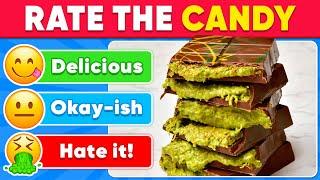 Rate the Candy Challenge  Ultimate 2025 Candy Tier List  Food Quiz