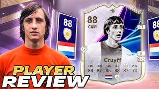 88 ON THIS DAY ICON CRUYFF SBC PLAYER REVIEW - EA FC 25 ULTIMATE TEAM