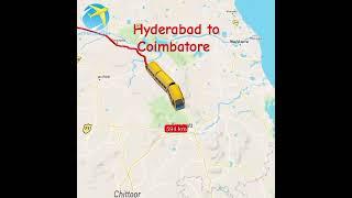 Hyderabad to Coimbatore #coimbatore #explore #travel #train #hyderabad #vlogger