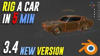 Rig a Car in under 5 min (Quick and Easy Tutorial)  3.4 New Version