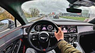 2025 Bentley Continental GT Speed First Edition [ V8 hybrid 771 bhp ] | POV Test Drive