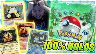 36 PACKS 36 HOLOS! 100% HOLO HIT RATES?! - 1st Ed Jungle Vintage Break!