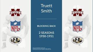 Truett Smith: Football Blocking Back