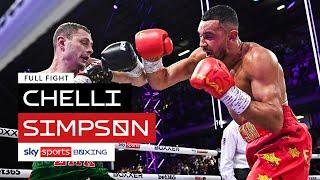 FULL FIGHT! Zak Chelli v Callum Simpson | British & Commonwealth title fight