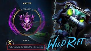 This Is The Best Fizz Game in Master Elo! | Wild Rift