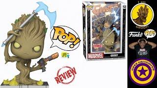 Funko POP Comic Cover Marvel Groot Target Exclusive Satisfying Video Review