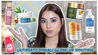 Diwali Glow-Up Routine: Must Have Body Glow Essentials For Smooth / Glowing Skin | BODYCARE ROUTINE