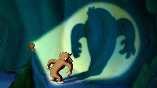 Are There Monsters in the Cave?   Curious George  Animal Friends