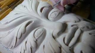 WOODCARVING  How-To-Carve a Green Man   PART 2