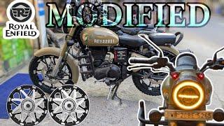 Royal Enfield Classic 350 BS4 Modified | Alloy Wheels | Exhaust | Head Light |