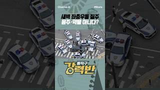 [강력반] 새벽 좌충우돌 질주 음주·약물 아니다? #채널A #shorts #김진의돌직구쇼 #6중추돌 #교통사고