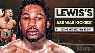 The Night Lennox Lewis Was Destroyed By Oliver McCall