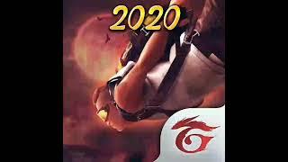 Evolution Garena Free fire #shorts #edition #2022 #2021 #2020 #2019 #2018 #freefire