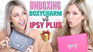 Unboxing Ipsy Glam Bag Plus VS Boxycharm | August 2019