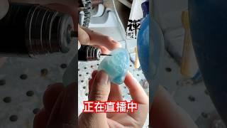 佛公雕刻过程，饱满冰润，谁见了谁欢喜！ #翡翠 #翡翠直播 #玉 #jade #珠寶 #緬甸翡翠 #翡翠玉