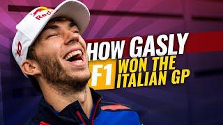 How Pierre Gasly won his first Formula 1 Grand Prix in Monza, Italy