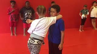 Hip Throw - Kids Jiu Jitsu and Self Defense at Gracie Spring Hill