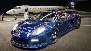 Gemballa Mirage GT Delivered to $100M Private Jet!