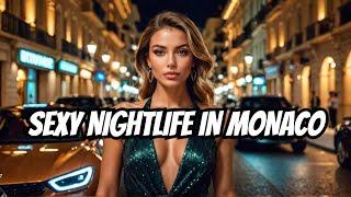 SEXY NIGHTLIFE & CARSPOTTING IN THE STREETS OF MONACO MONTE CARLO