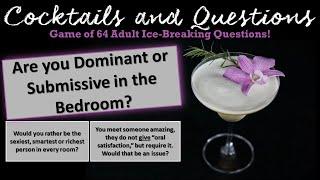 Cocktails and Questions: Adult Ice-Breaking Questions (Game Preview)