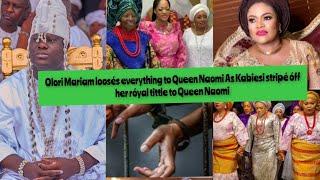 Casàla dón búrstOlori Mariam loosés everything to Queen Naomi in Kirikiri prisón As Kabiesi strip