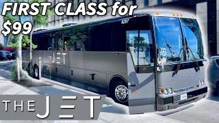 First Class on The JET - Luxury Bus from NYC to DC