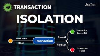 Spring Boot Transaction Isolation Explained | Real-Time Hands-On Example | ‪@Javatechie