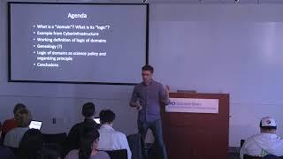 "The Logic of 'Domains' in Data Science" - David Ribes, University of Washington