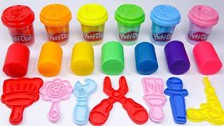 Creating and Learning Colors Tool’s Name with Play Doh | Colorful Fun with Making Tools for Toddlers