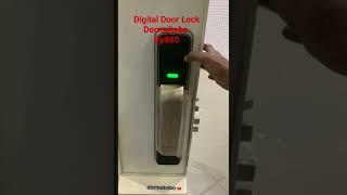 #dormakaba DDL DP850, The most beautiful and high quality digital lock in #India #jaipur