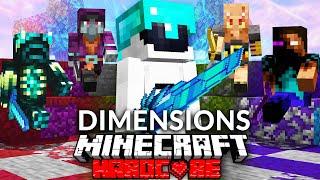 100 Players Simulate DIMENSIONS in Minecraft!