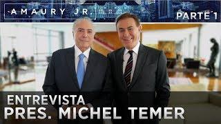 Amaury Jr. toma café da manhã com o Presidente Michel Temer