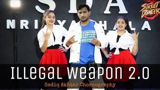 Illegal Weapon 2.0 - Street Dancer 3 | Dance Cover | Sadiq Akhtar Choreography | Varun D | Shraddha