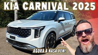 NOVO KIA CARNIVAL 2025 - Minivan Que Surpreende Em Tudo!