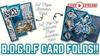  B.O.G.O.F Cards!! | Two for one!!! | Livestream