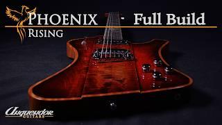 My most personal Guitar Build yet - Phoenix Rising Build Compilation | Full Guitar Build