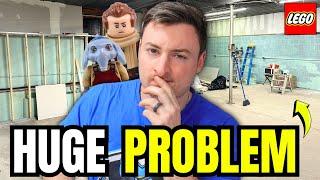 HUGE Problem With Our Lego Studio Renovation! Plus, Lego CLEARANCE Hunting!