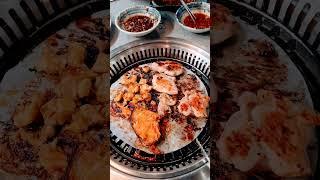 BBQ & Hotpot Buffet for Lunch #food #buffet #foodie