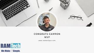 Congrats Camron Leatherwood VP of RAM-Tech PC Solutions