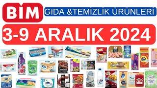 BİM GIDA ÜRÜNLERİ/TEMİZLİK ÜRÜNLERİ/3-9 ARALIK 2024 AKTÜEL KATALOĞU #keşfet #alışveriş #BİM#indirim