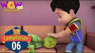 Vir the robot boy | Malayalam Cartoon| Compilation 06 |Malayalam Moral Stories |Malayalam Story