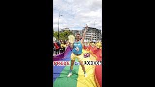 Pride in London 2022  #gaytravel #visitbritain #loveisgreat #lovegreatbritain #shorts #pride