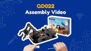 Assembly Video: QD022 Robot Arm Kit