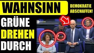 Bundestag eskaliert! Grüne Forderungen werden immer absurder...