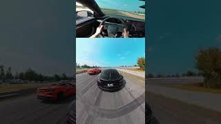  C8 Corvette SHOCKS Plaid owner #racing #cars #streetracing #chevy #corvette #c8 #tesla #plaid