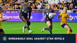 Bay FC Goal by Kundananji against Utah Royals